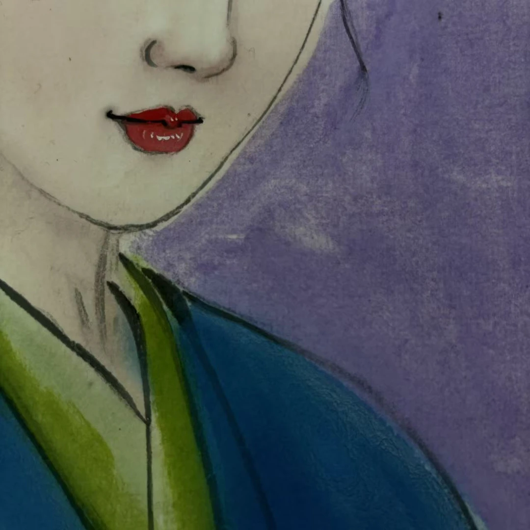 宋轲-1平尺-国画作品-写意人物-8