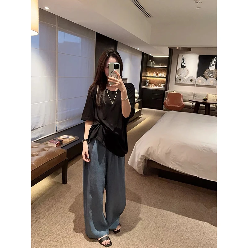【大仙家】C275十三行夏款韩式长裤舒适时尚百搭女士夏季