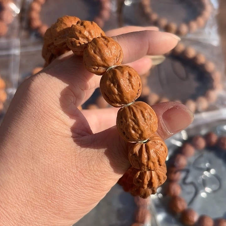 文玩核桃手串野生