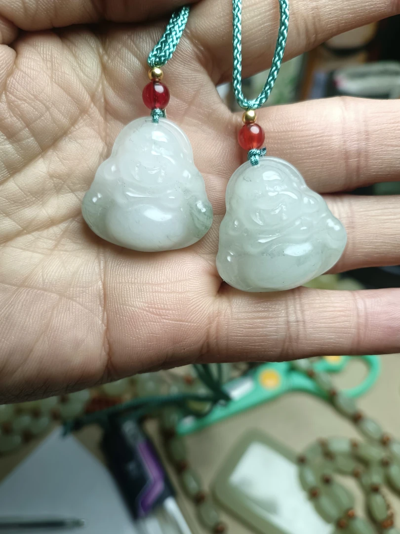 家居饰品佛公玉佛公吊坠吊坠拍一发一天山翠30佛公