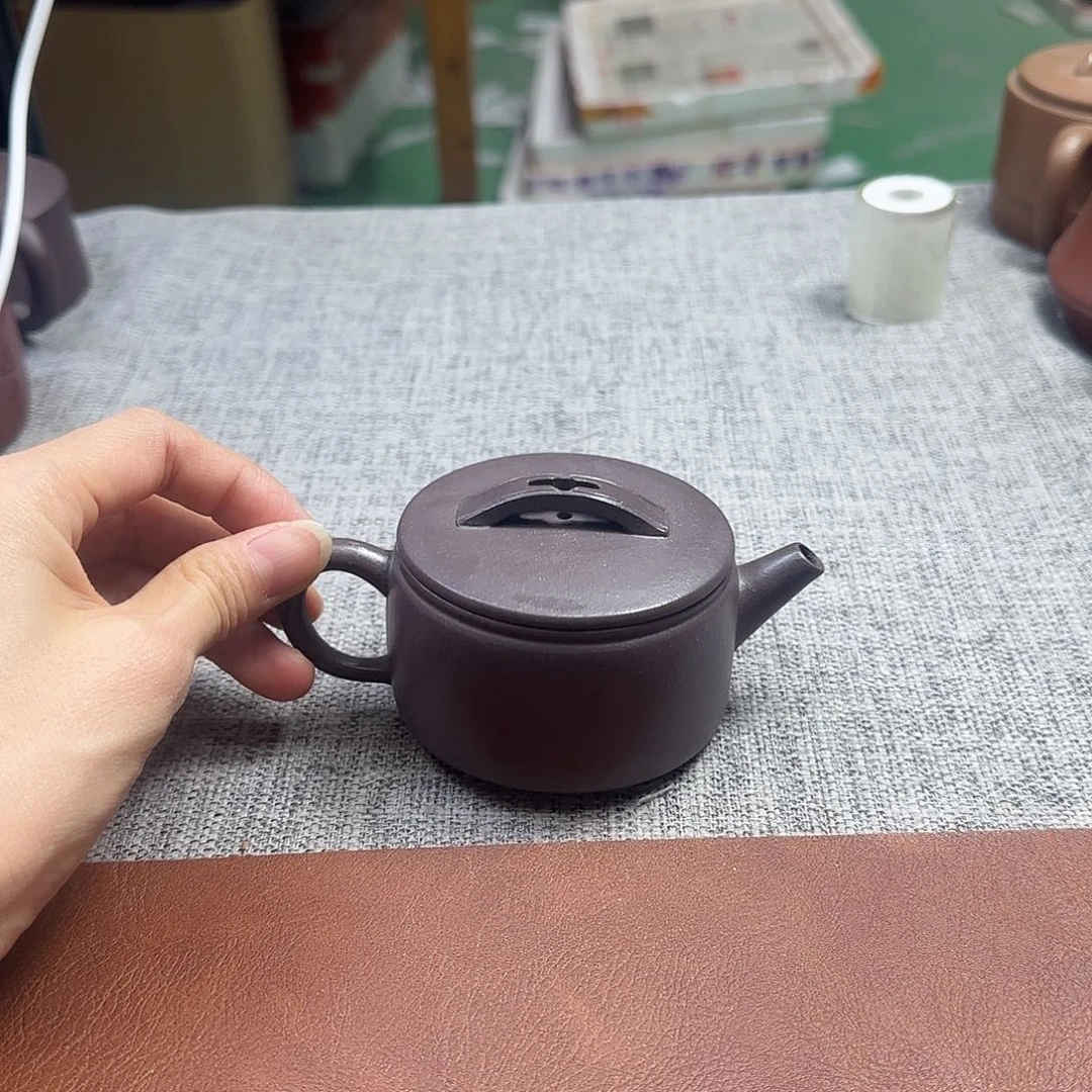 茶壶紫砂民间手艺人全手工制作