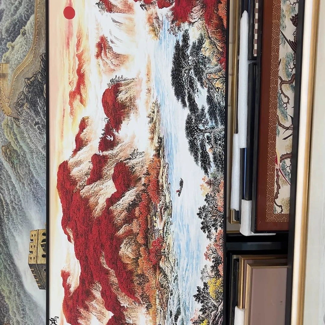 横款鸿运当头60*150