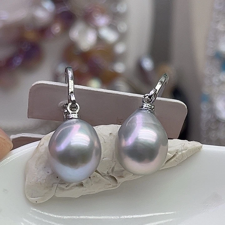 未镶嵌耳饰淡水珍珠
