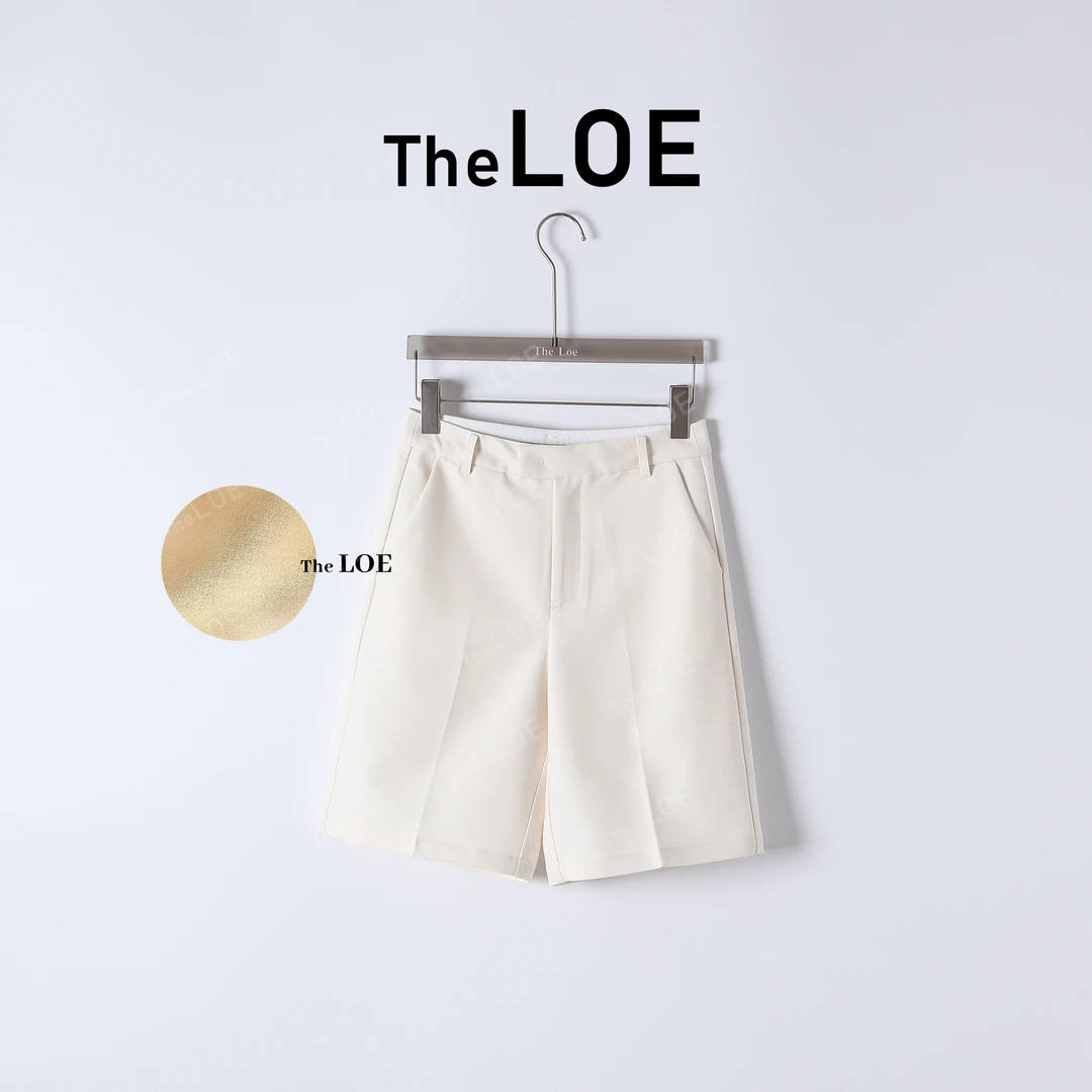 TheLOE/极简主义 显瘦遮胯短裤休闲中裤#LE-12008