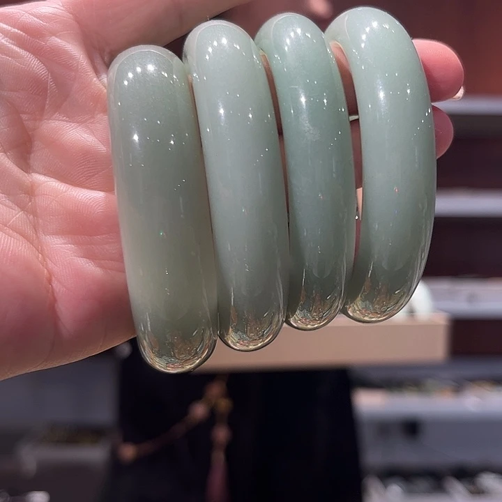 岫玉未镶嵌毛衣链