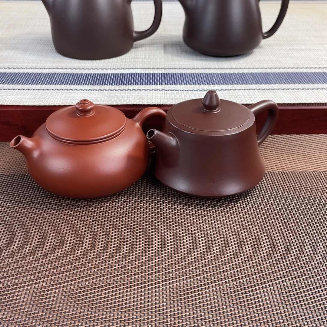 朱泥壶石**福180cc寒江+150柱础