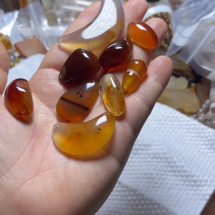 玛瑙/玉髓颈饰未镶嵌米*0013