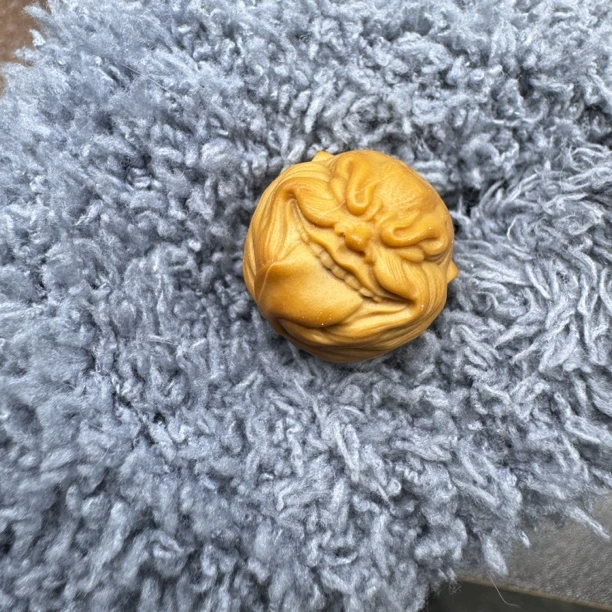 猴头 大舌头舔僧 雕刻 单颗 配饰 16mm