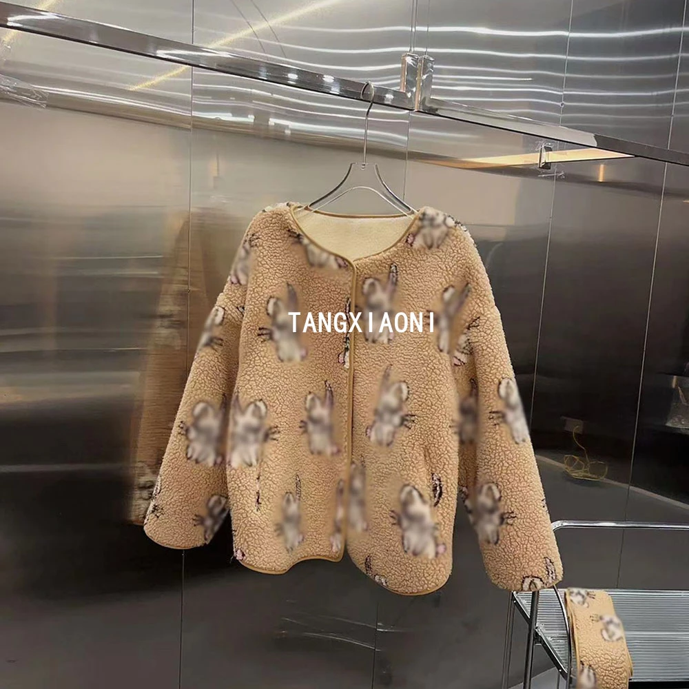 2店 订单出 可耐小兔 颗粒草草外套