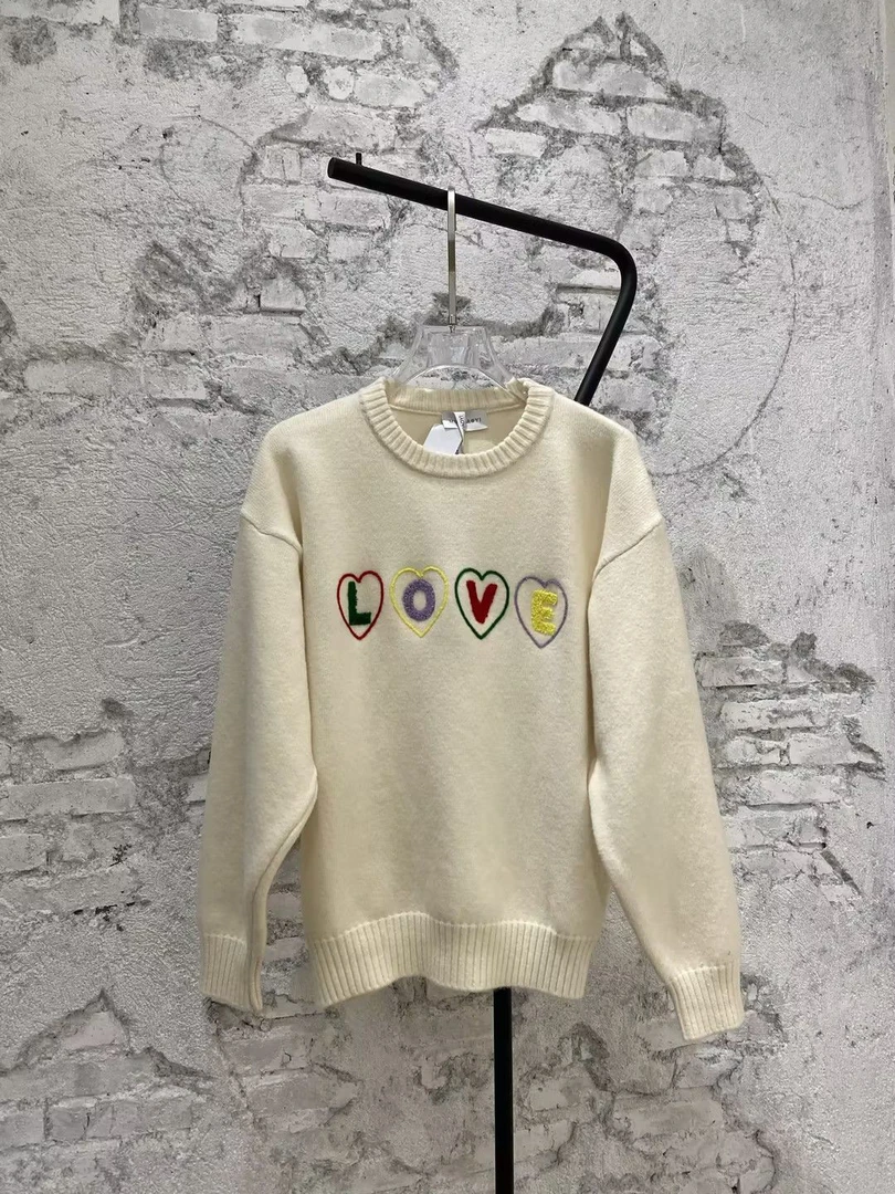 闵笑一【爱心元素】M460&针织衫毛衣上衣女装