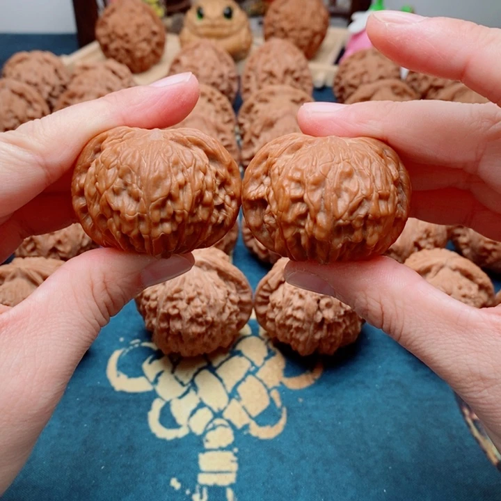 把件文玩核桃山地正磨42