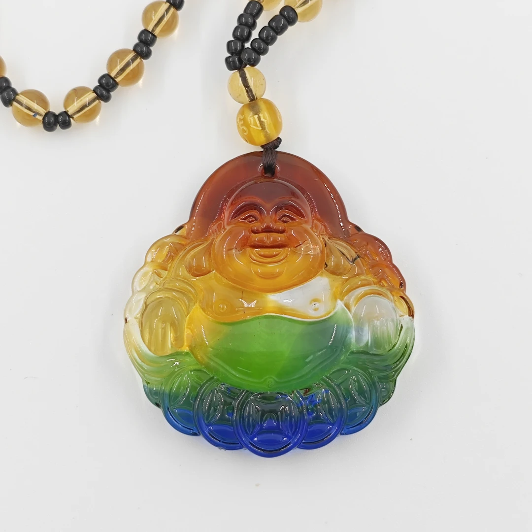 G403时尚气质百搭精美潮流民族风复古彩色吊坠女款女士经典俏色