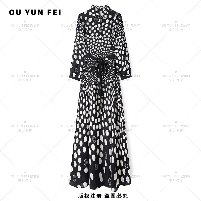 【瘦瘦裙】气质连衣裙夏季新款显瘦穿搭时尚轻奢女装高级长裙F1570