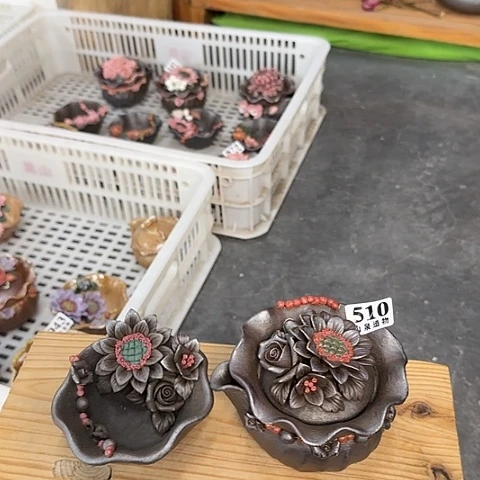 瓷片柴烧柴烧柴烧510一套