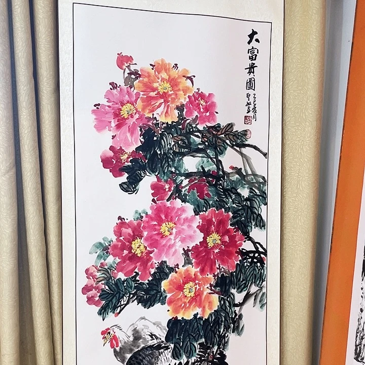 国画张圣敏先生纯手绘作品