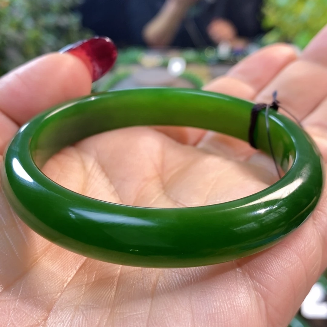 和田玉（碧玉）手镯未镶嵌