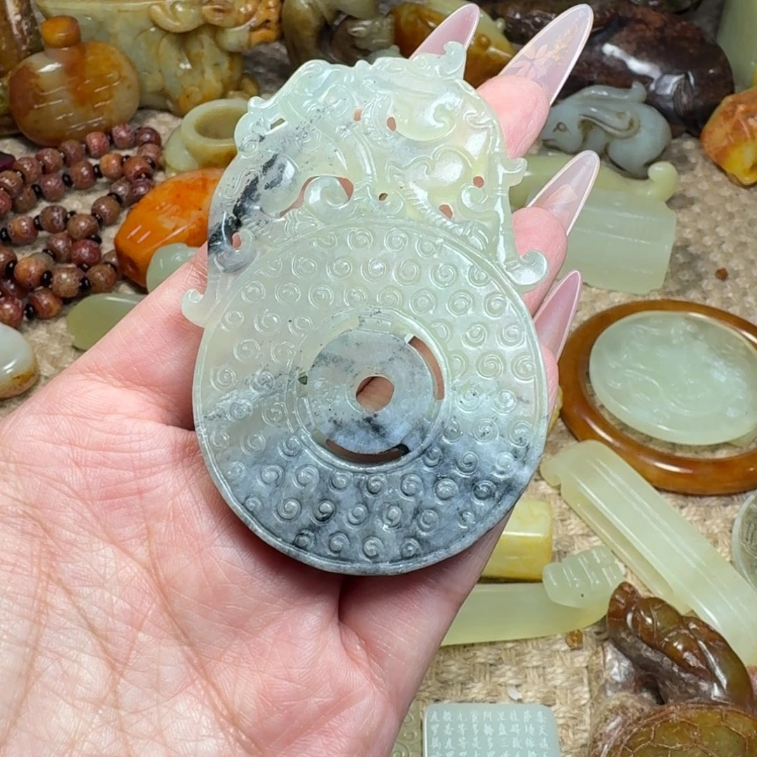 吊坠白玉菩提挂件