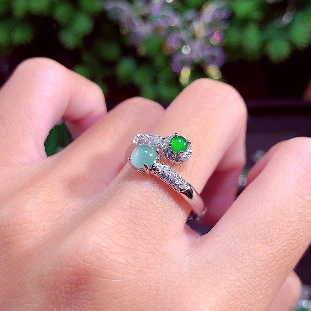 颈饰未镶嵌翡翠天然