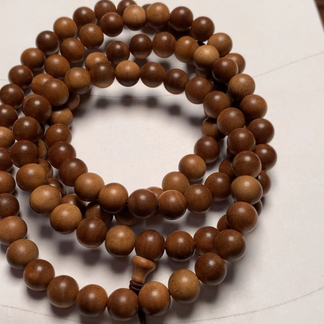 【闪购商品】檀香木手串/手链一***鲤老山檀香8