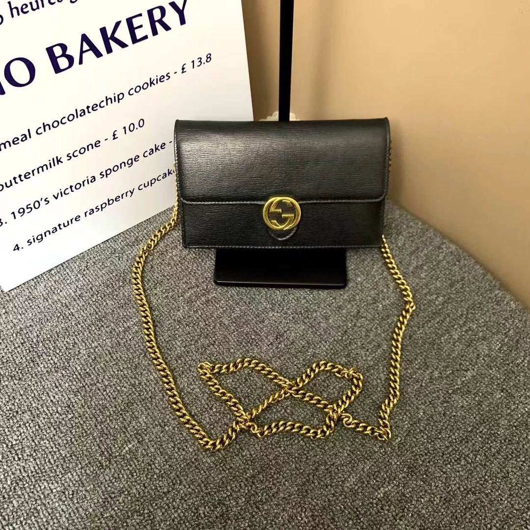 95新 GUCCI/古驰 小怡中古/GUCCI单肩包/古驰woc/斜挎包