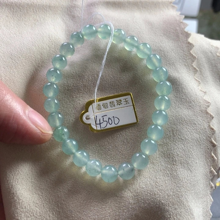 定制翡翠未镶嵌卡7.2 26颗