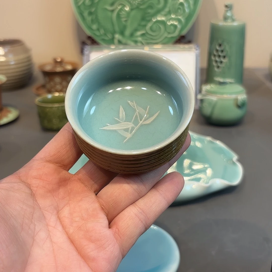 瓷片龙泉青瓷福利青瓷