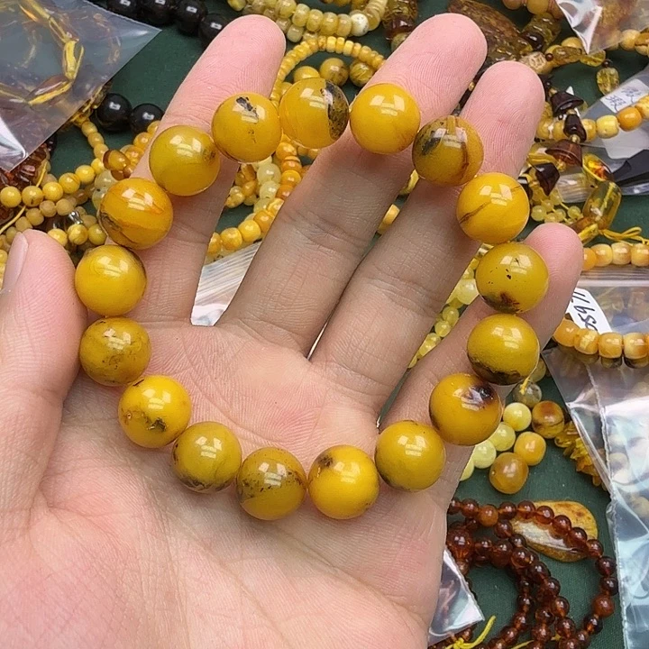 琥珀未镶嵌珠宝奇石