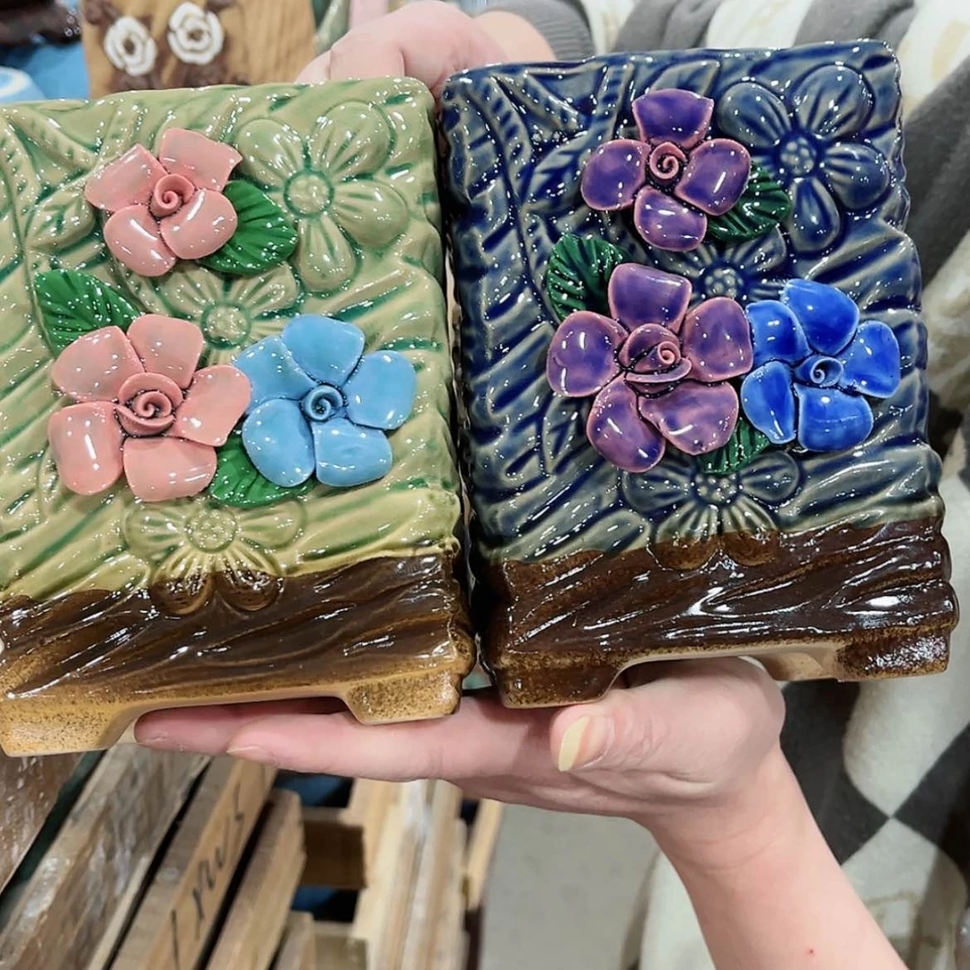 【闪购商品】陶瓷陶瓷多肉植物花盆