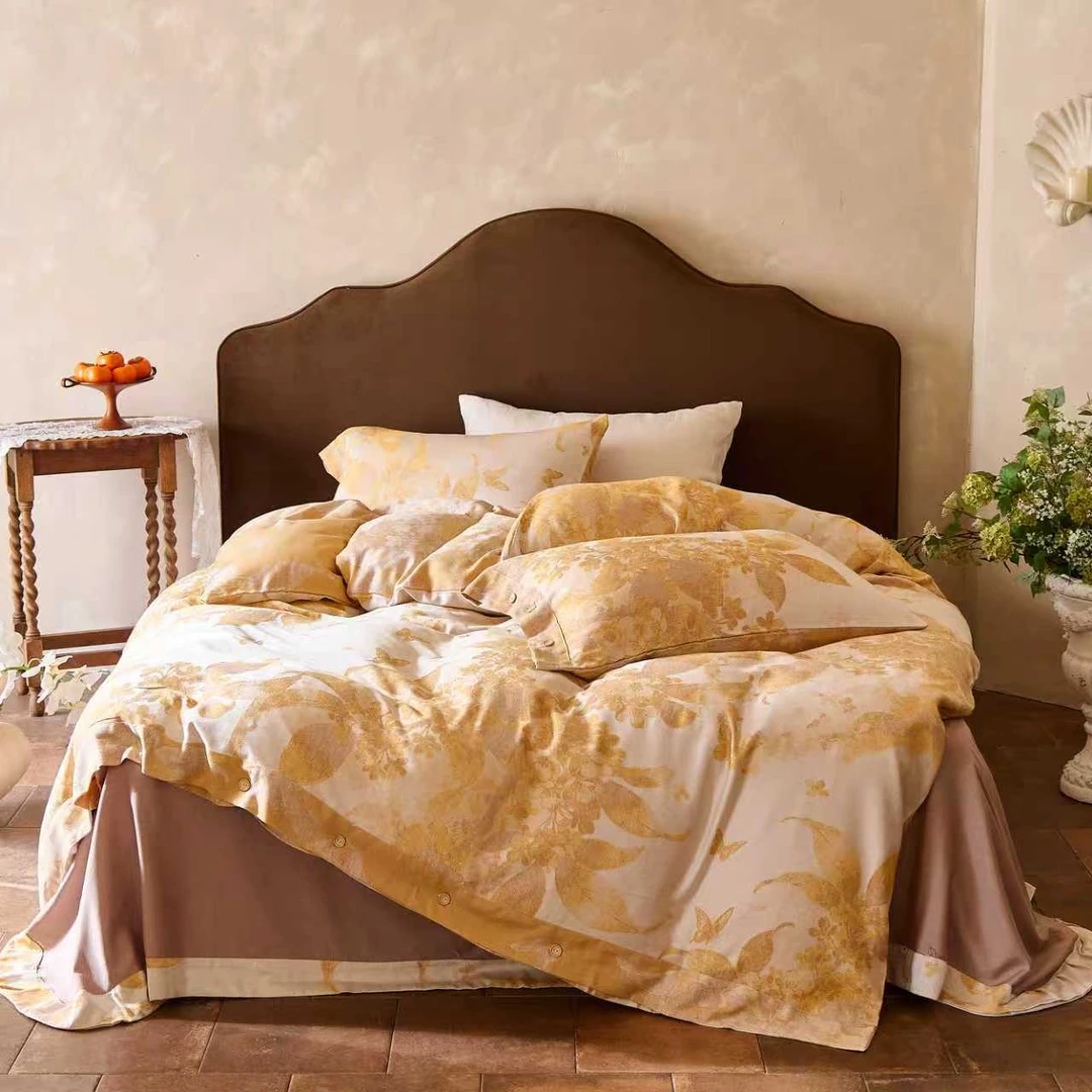 【DADONG·金桂浮香】48*74高定枕套一对装可机洗