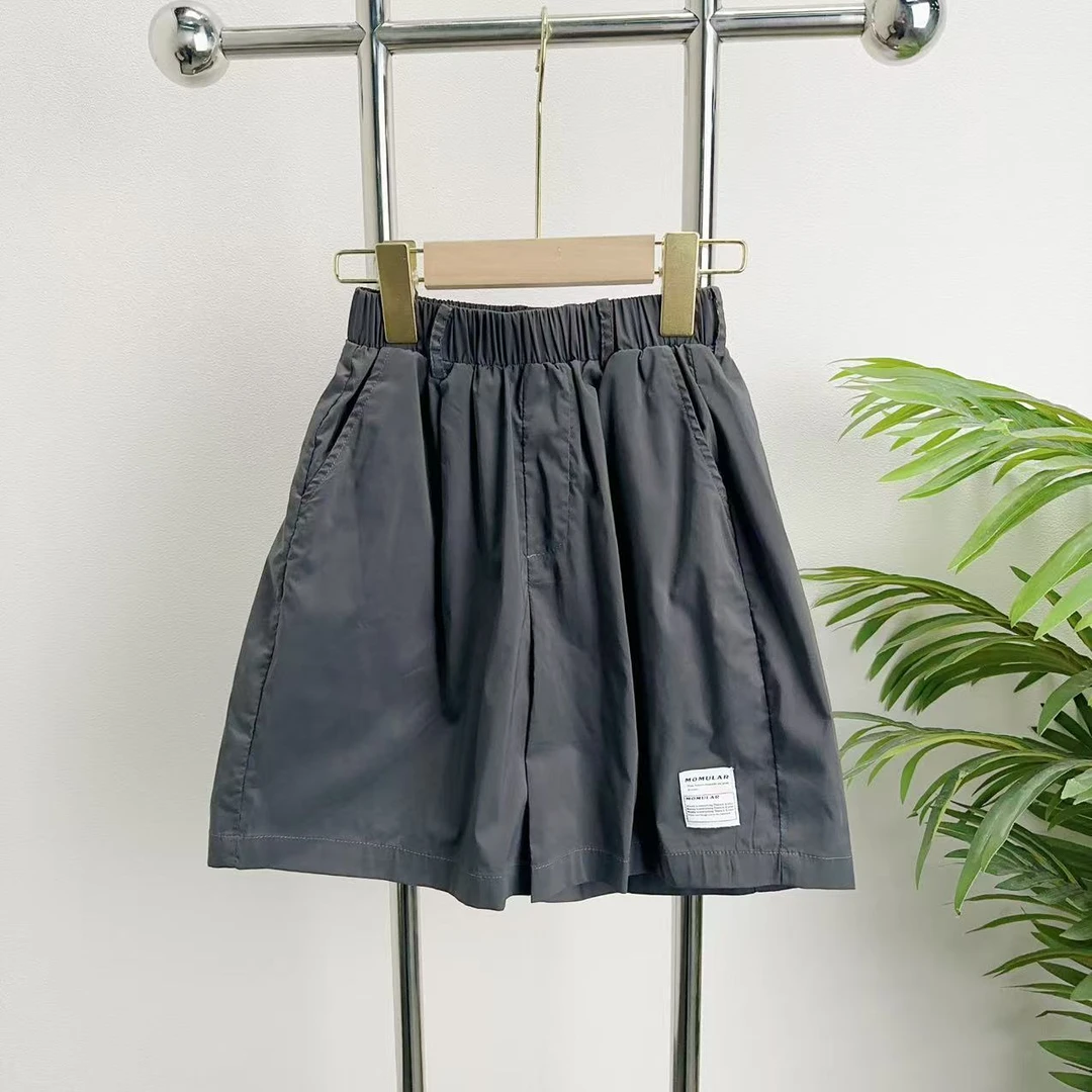 【B304】深灰色五分裤B4-4