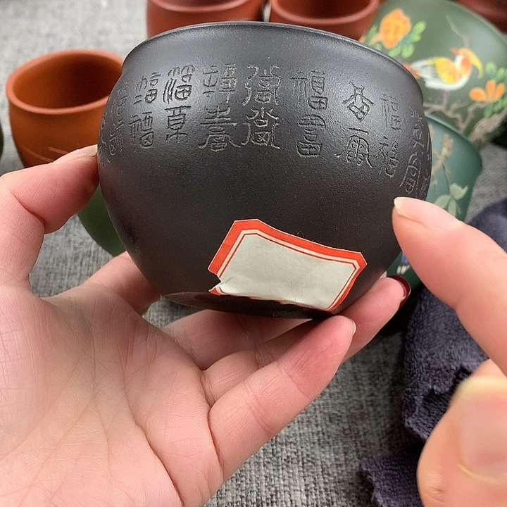紫砂茶杯高端主人杯