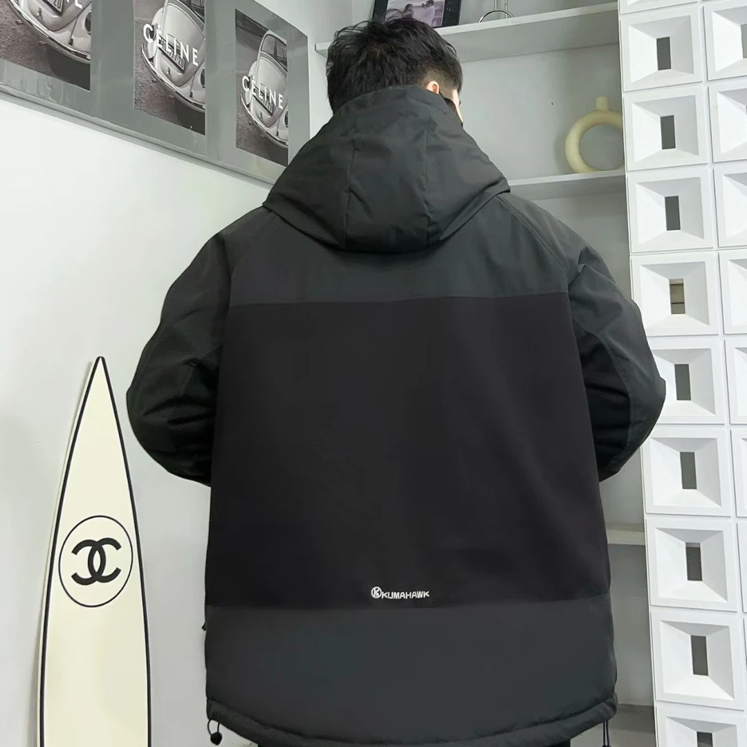 9805老朴冬季大码二棉棉服