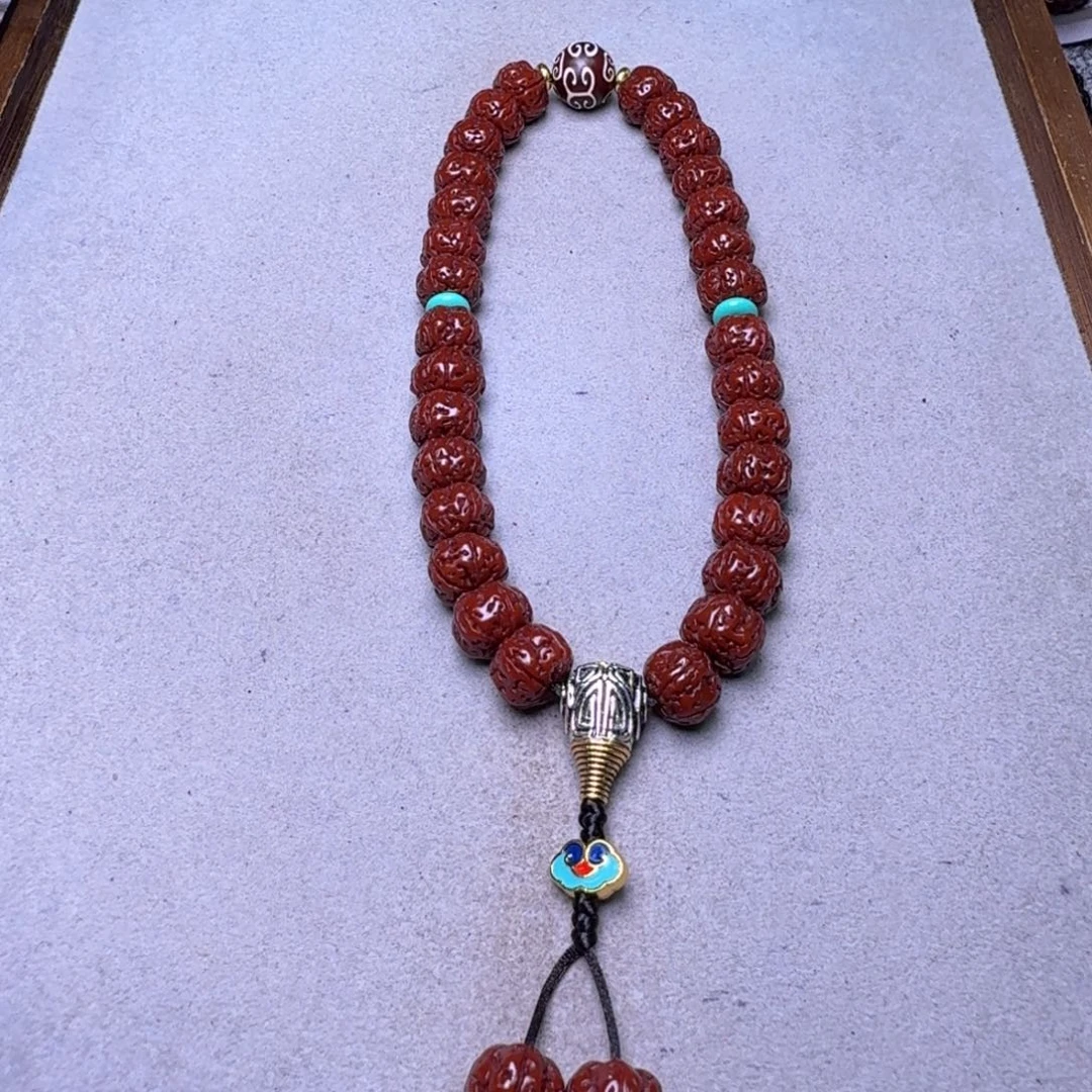 代***J把件金刚菩提树王手持