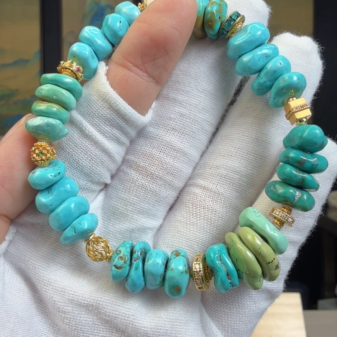 绿松石未镶嵌珠宝奇石