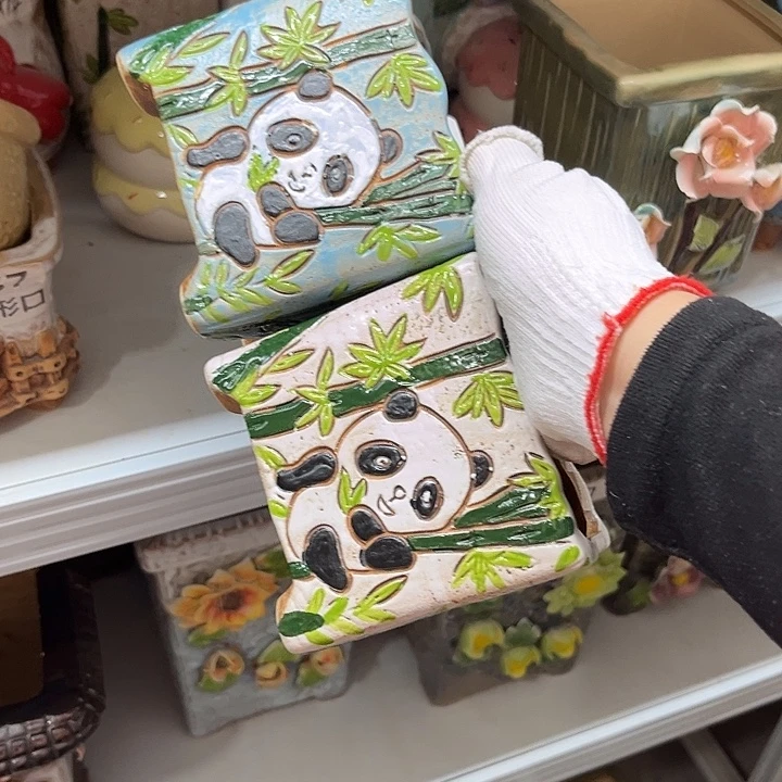 粗陶材质多肉花盆