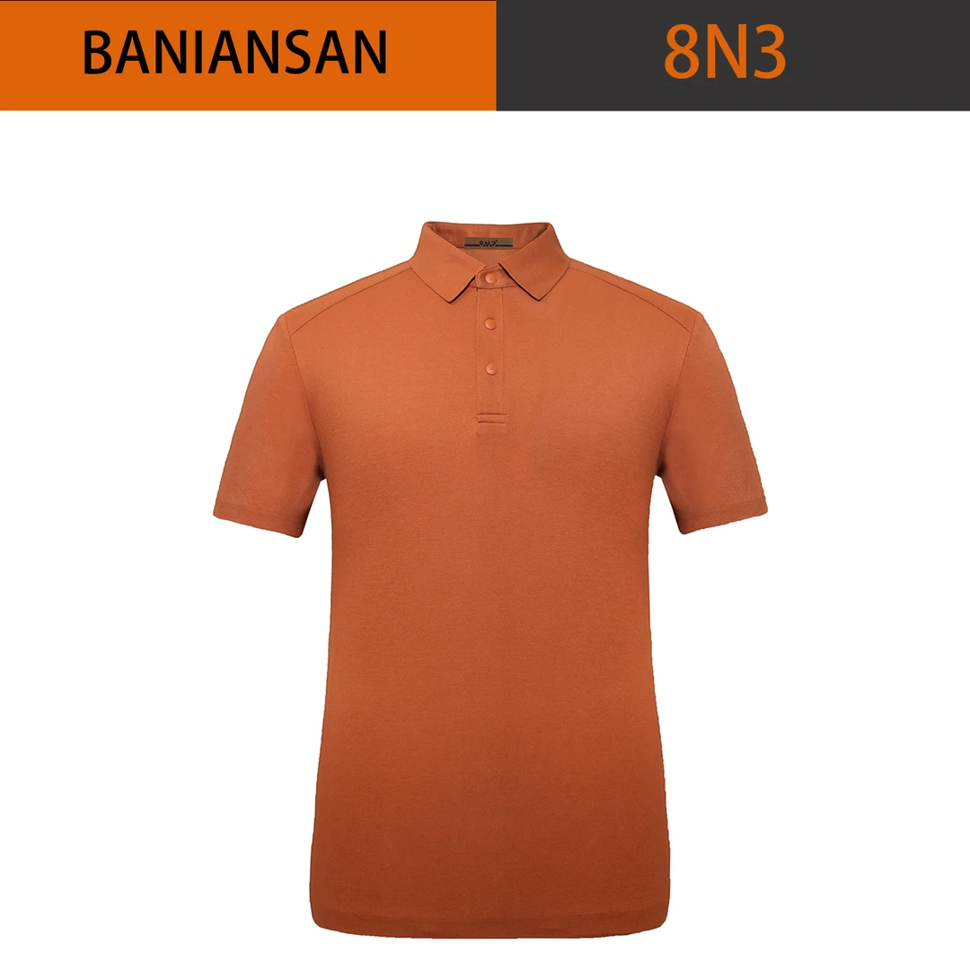 【七夕礼物】/Summer2025 夏季新品男士棉质珠地布短袖POLO衫 25101