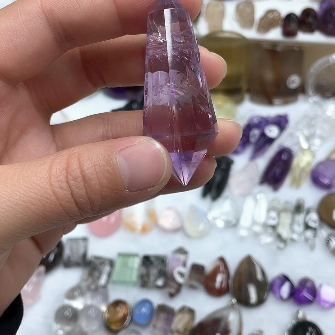 水晶珠宝半成品未镶嵌