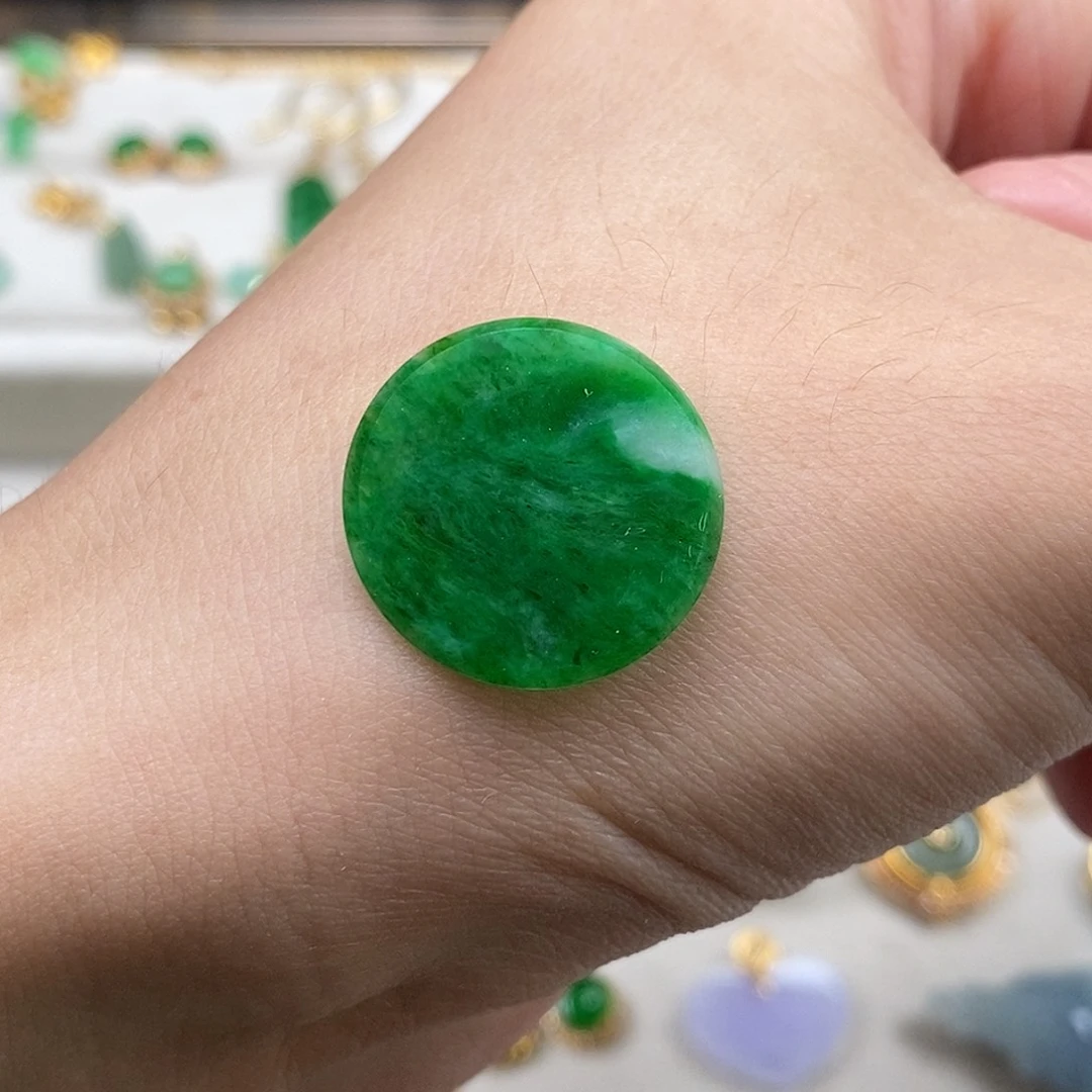 定制翡翠未镶嵌18.7/1.3