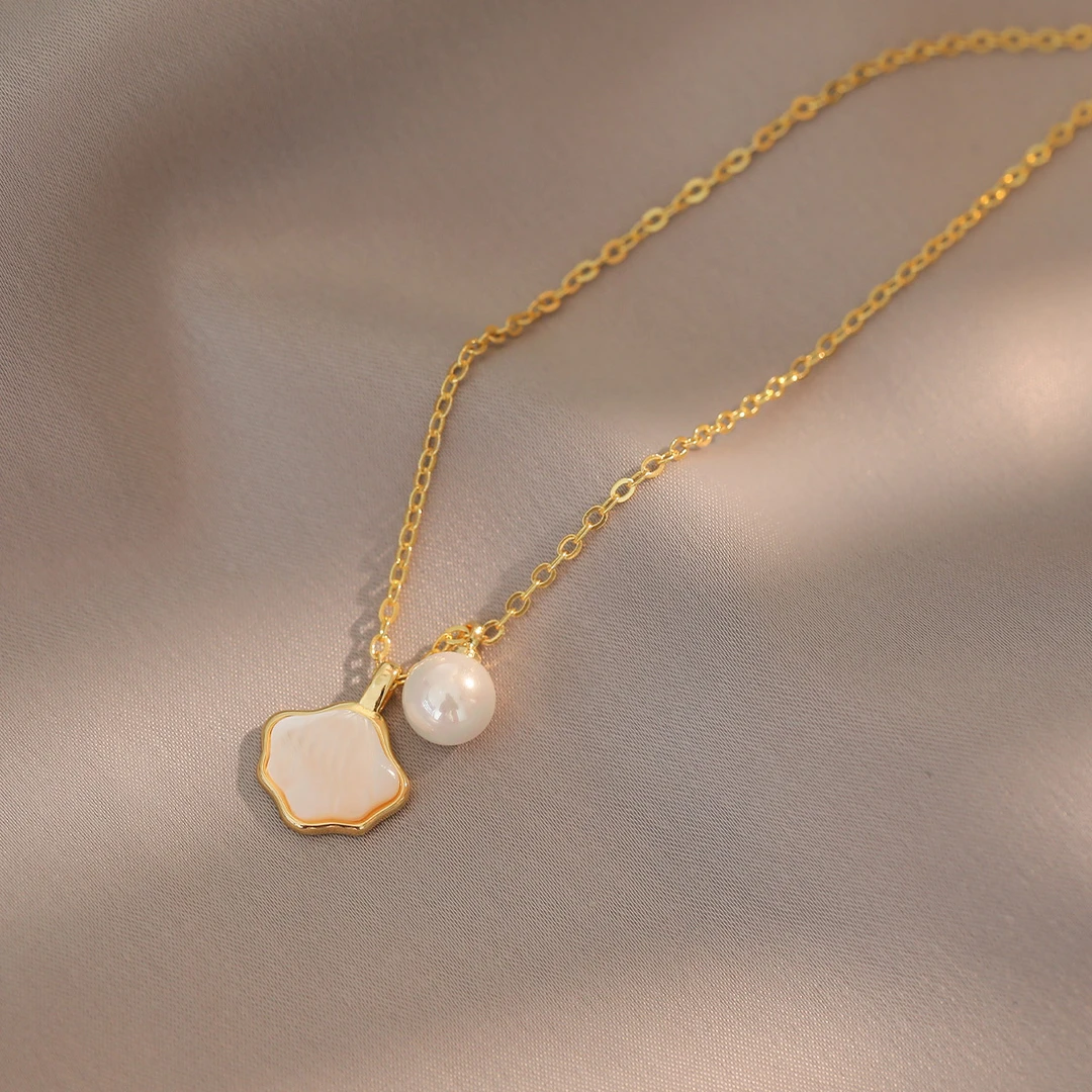 钛钢项链 气质轻奢时尚百搭个性精致小众项链XL9204