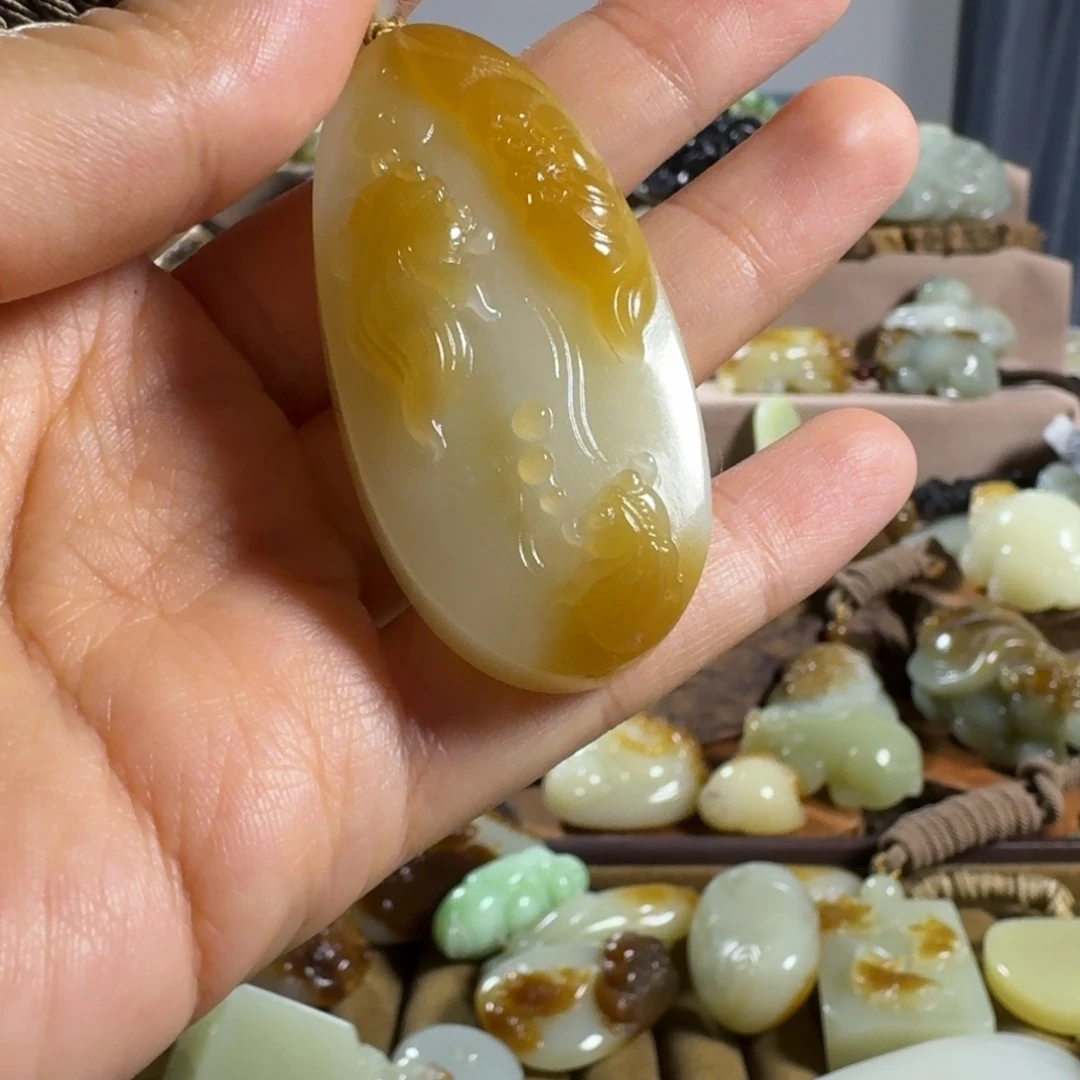 和田玉（糖玉）未镶嵌手链