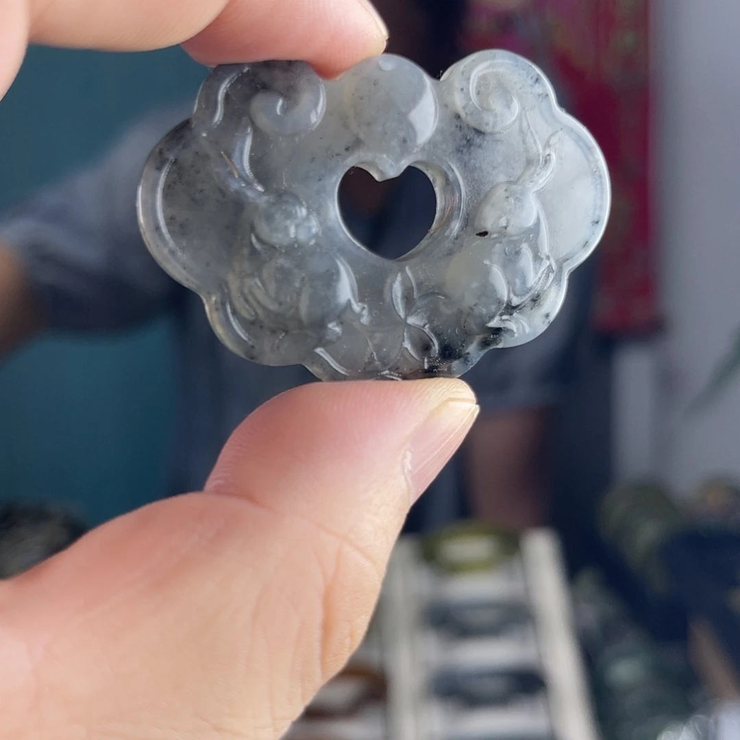 未镶嵌蛇纹石玉手串挂件