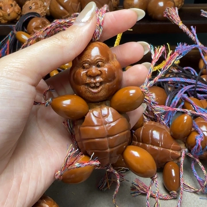 橄榄核手串/手链史**?橄榄核核雕