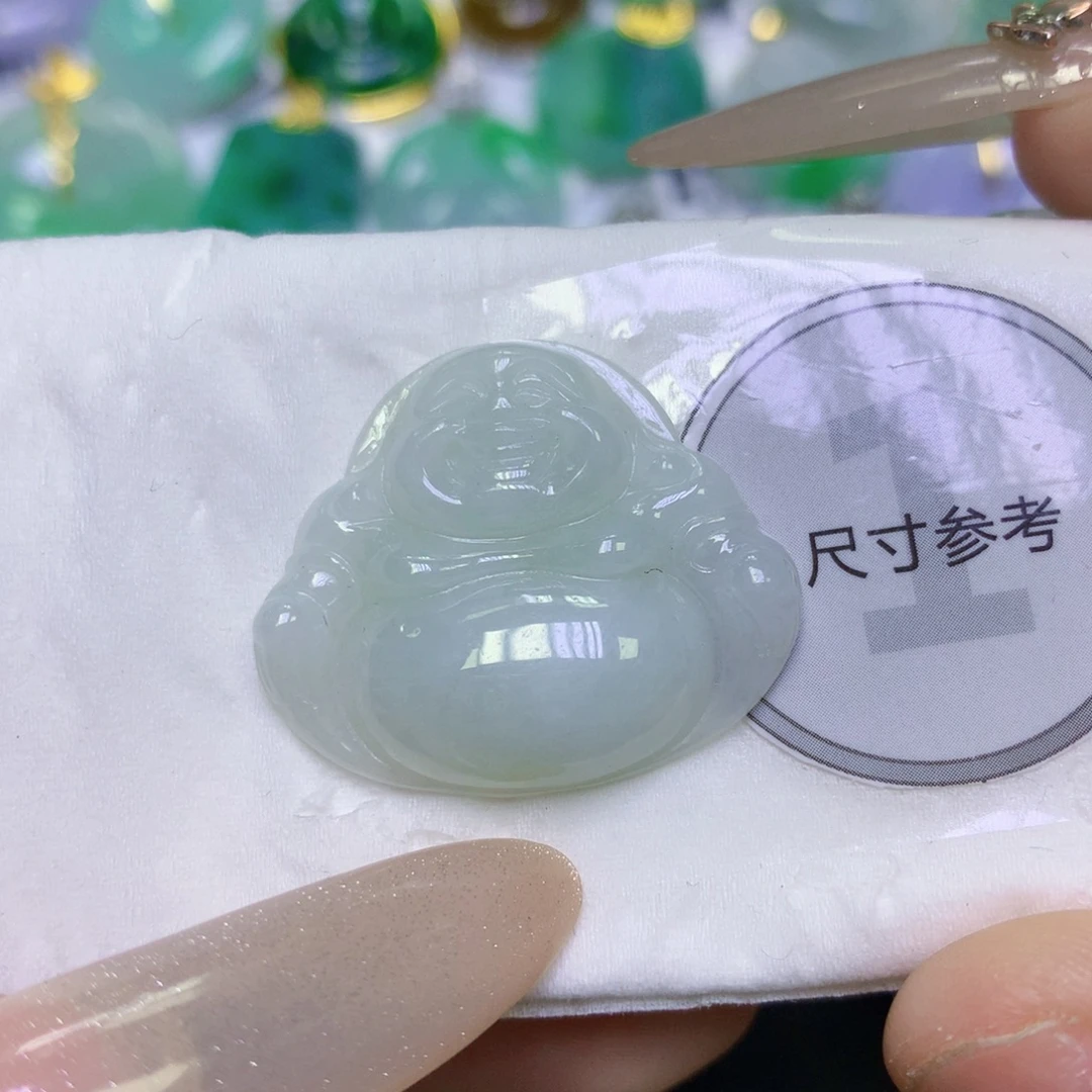 翡翠未镶嵌颈饰天然缅甸翡翠a货百元以上9元证书费自理