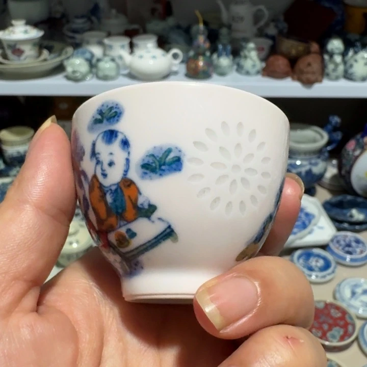 景德镇手工手手绘杯