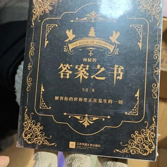 答案之书平装库存书全新务必塑封