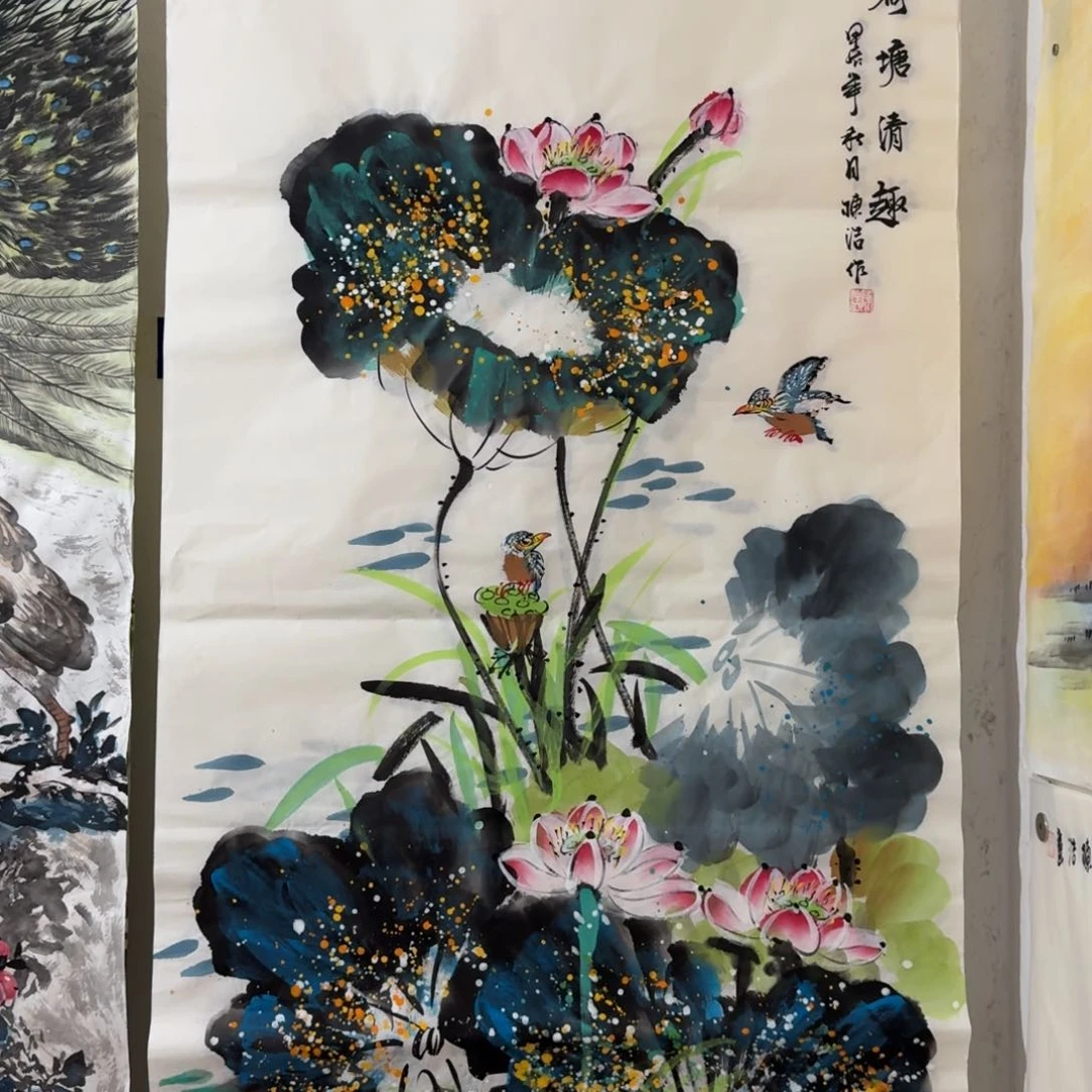 国画晓彤美术馆直播间