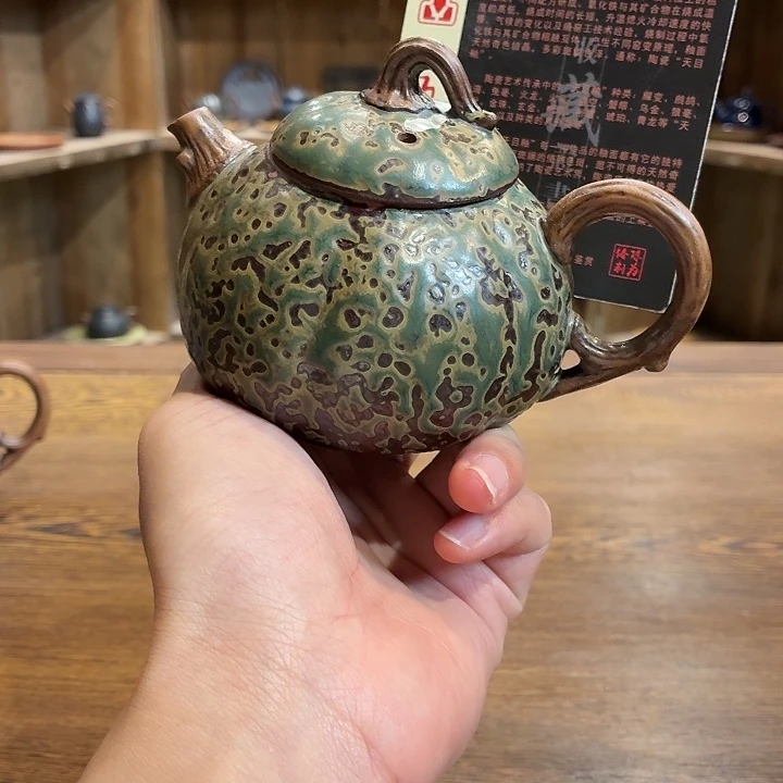 柴烧老岩泥茶器皿