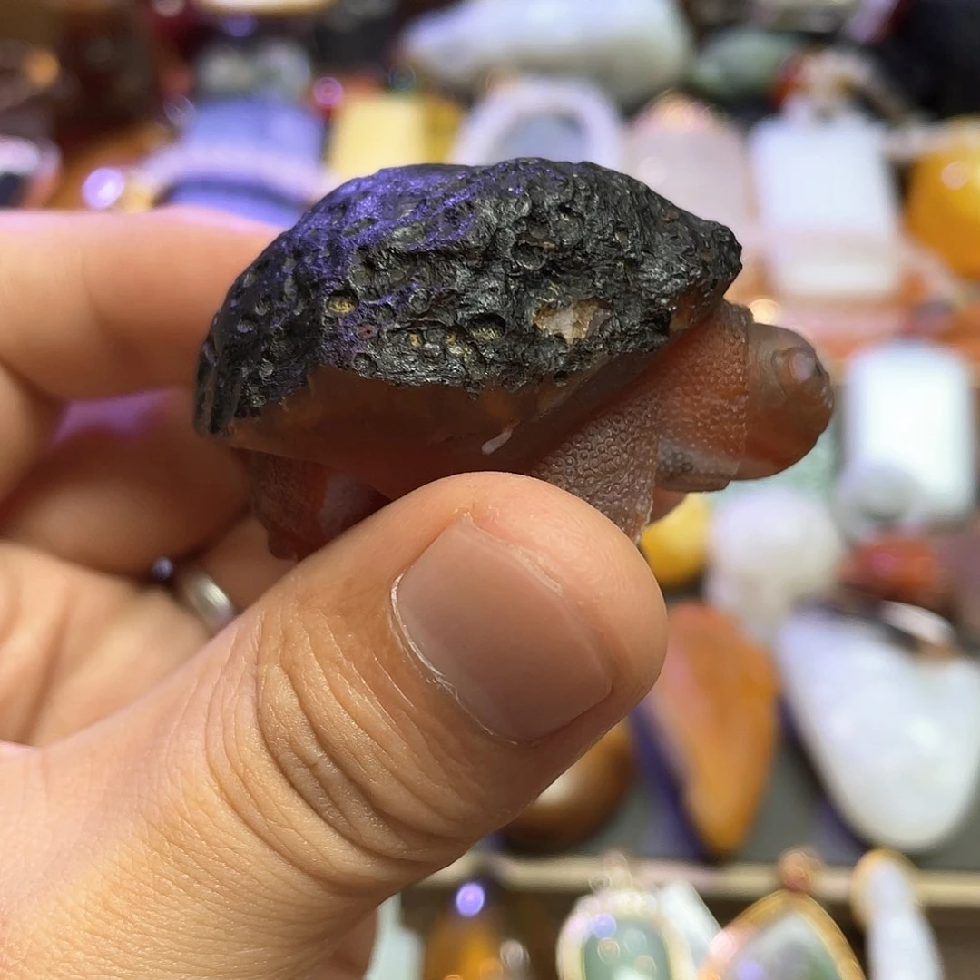 南红玛瑙未镶嵌颈饰