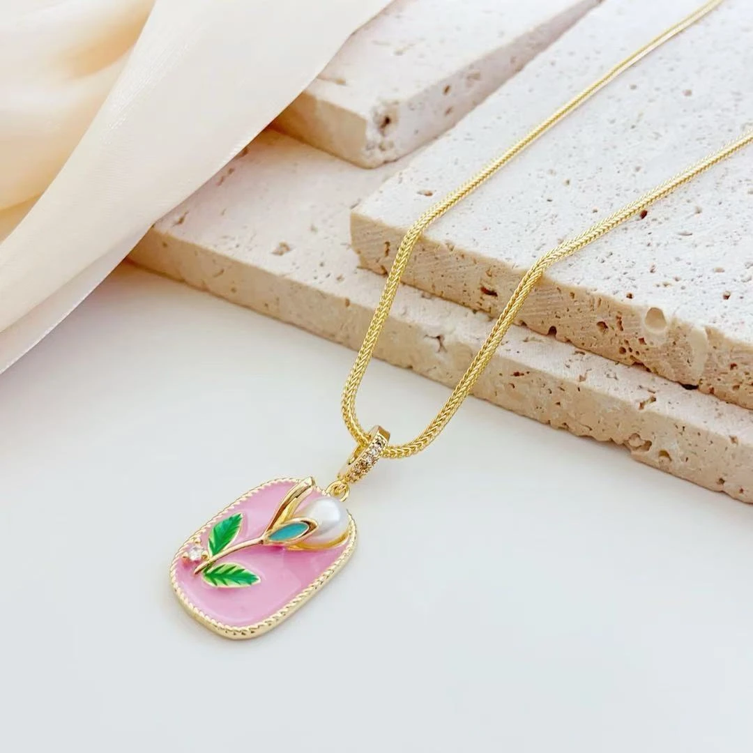 【淡水珍珠】粉黛秘境珍珠项链百搭时尚