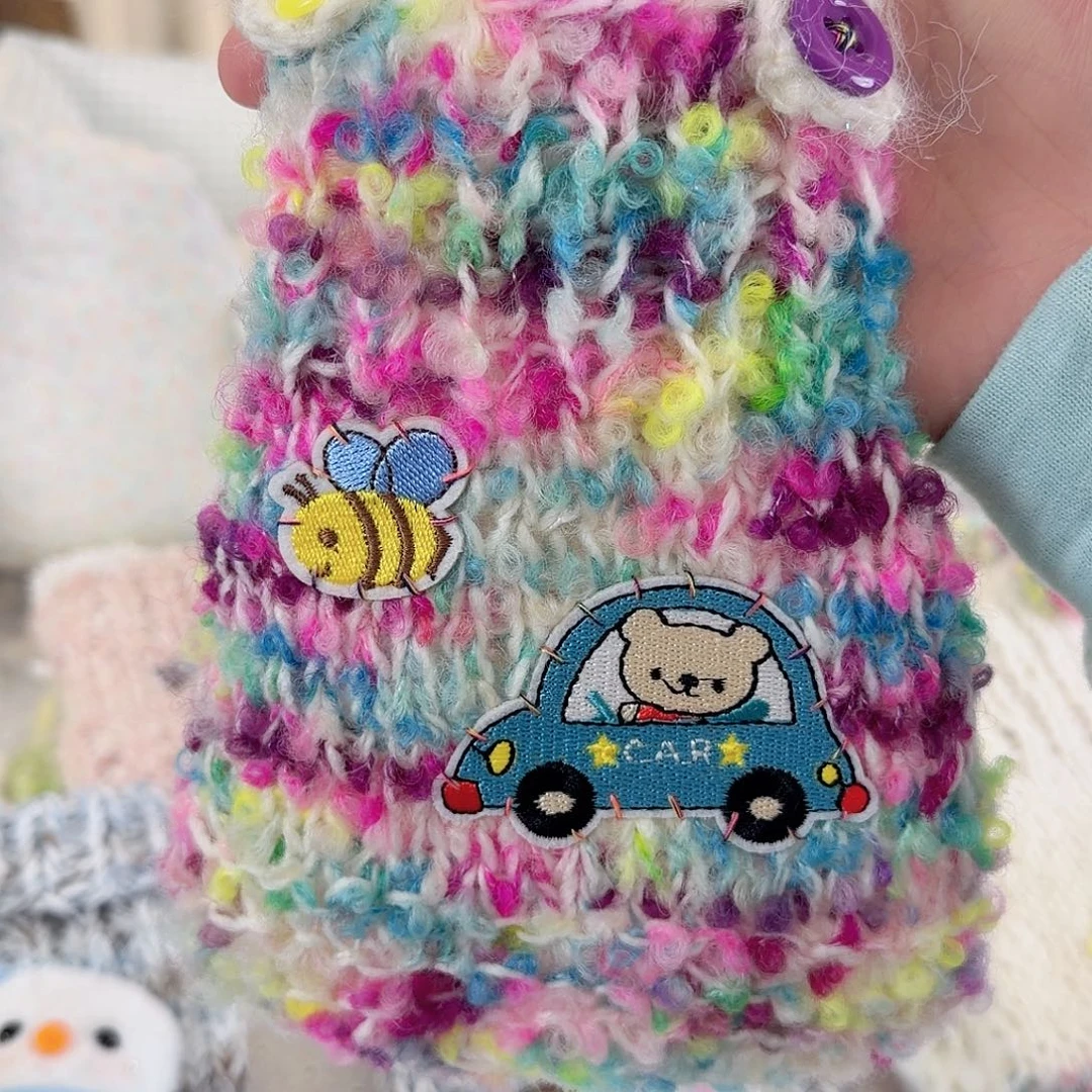 背心款彩色围裙xs